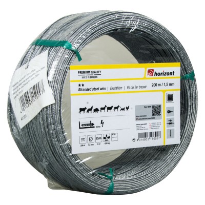 Stranded steel wire 