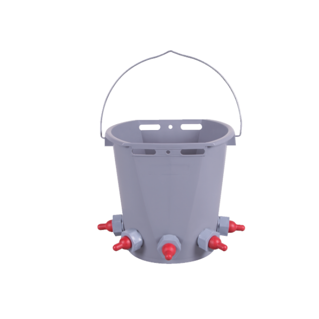 Κουβάς Γάλακτος με 5 Θήλαστρα HIKO