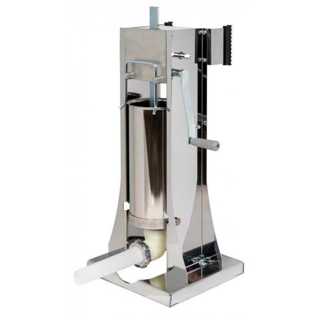 Ανοξείδωτη Μηχανή για Λουκάνικα REBER 2 ταχυτήτων 5kg PRO Κάθετη